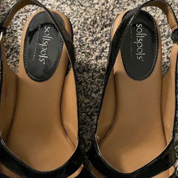 Softspots Neima Black Patent- Size 8.5W - Picture 7 of 12